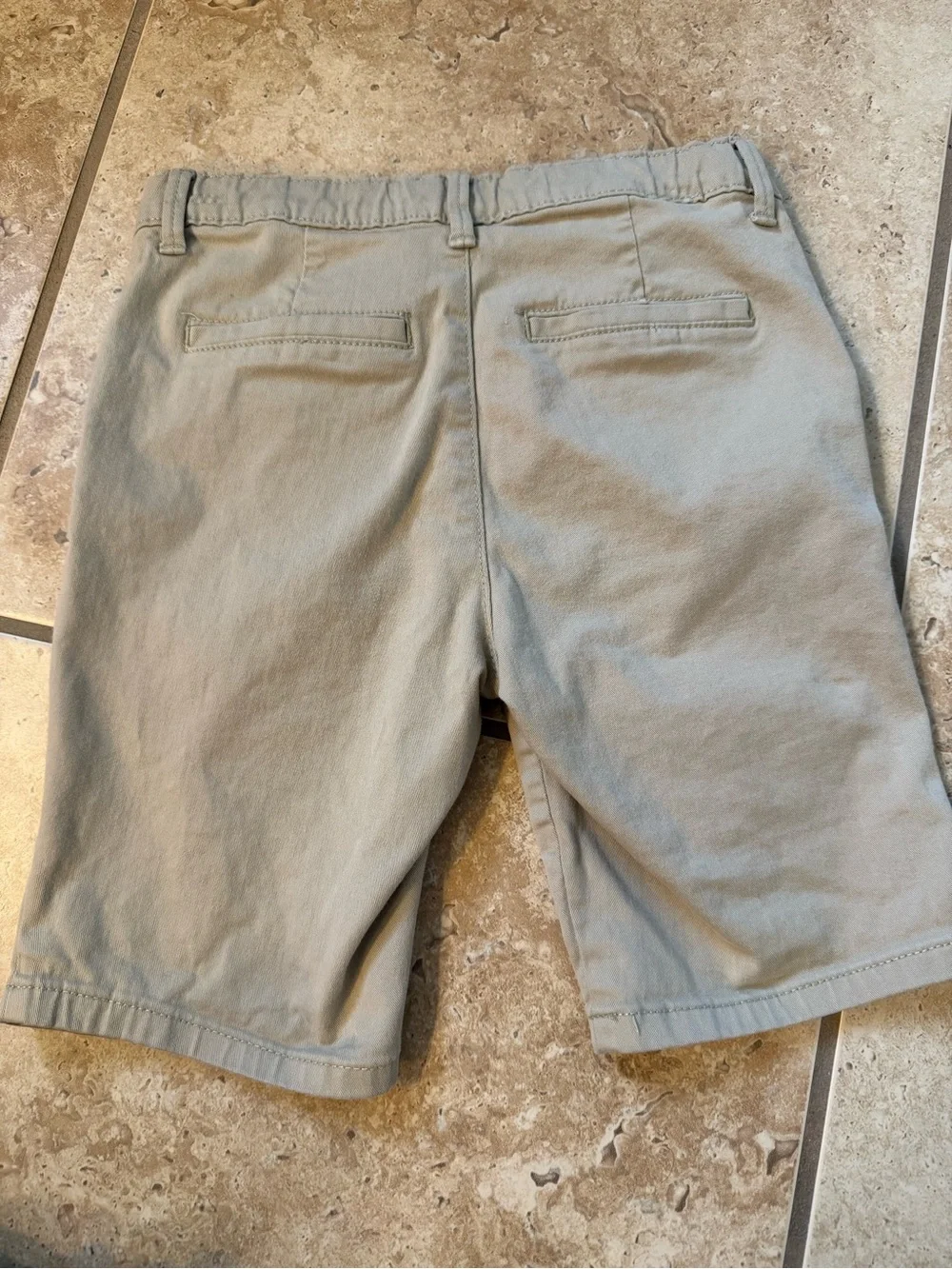 The Children's Place Khaki Uniform Shorts
